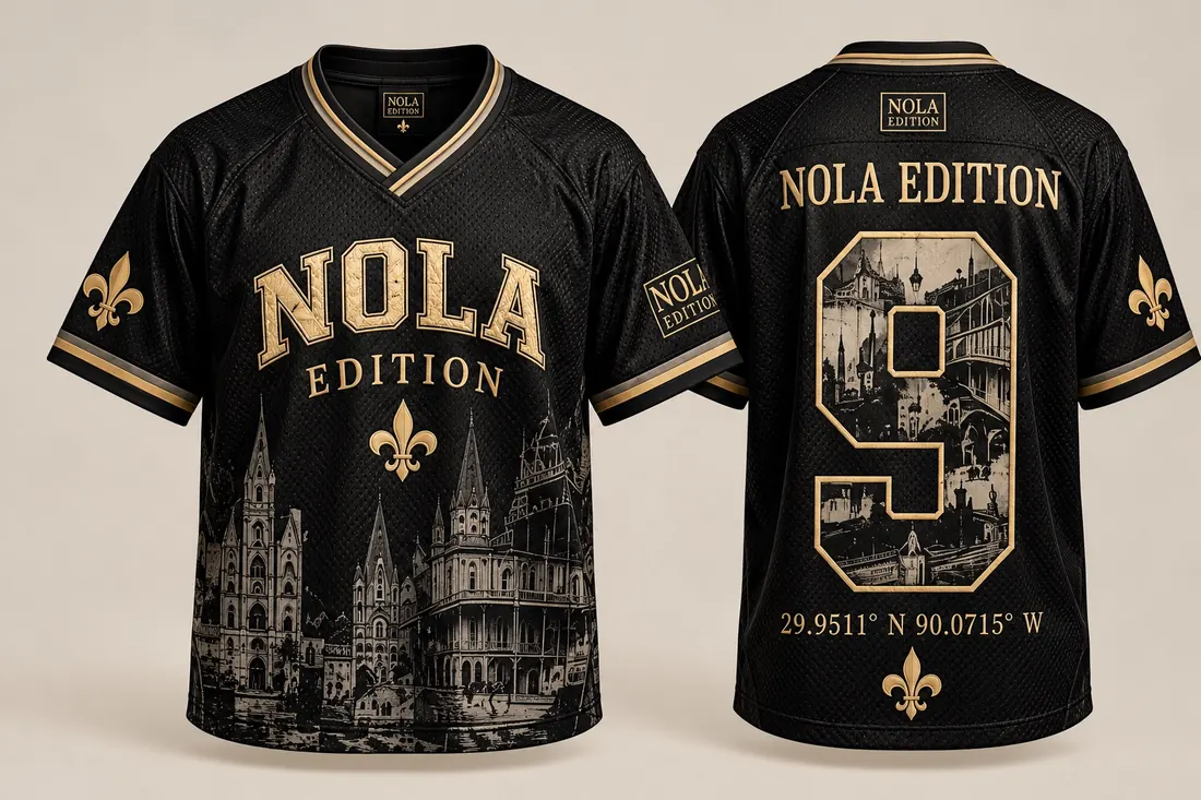 NOLA EDITION New Orleans jersey